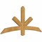 Ekena Millwork Alberta Rough Sawn Timber Gable Bracket, Western Red Cedar, 60"W x 27"H x 2"D x 4"F, 11/12 Pitch GBW060X27X0204ALB00RWR - alternate 5